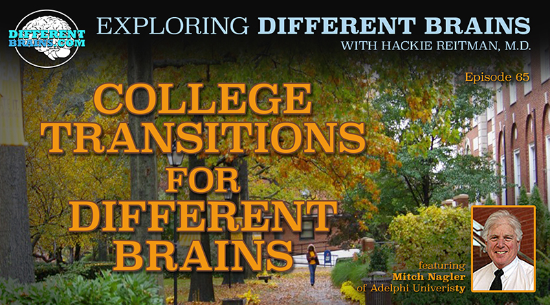 College Transitions For Different Brains With Mitch Nagler From Adelphi University | EDB 65