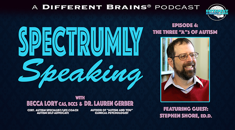 The Three “A”s Of Autism, With Dr. Stephen Shore | Spectrumly Speaking Ep. 4