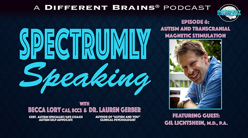 Autism And Transcranial Magnetic Stimulation, With Dr. Gil Lichtshein | Spectrumly Speaking Ep. 6