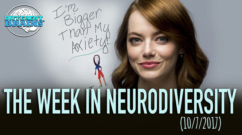Emma Stone Discusses Her Childhood Anxiety With Stephen Colbert – The Week In Neurodiversity (10/7/17)