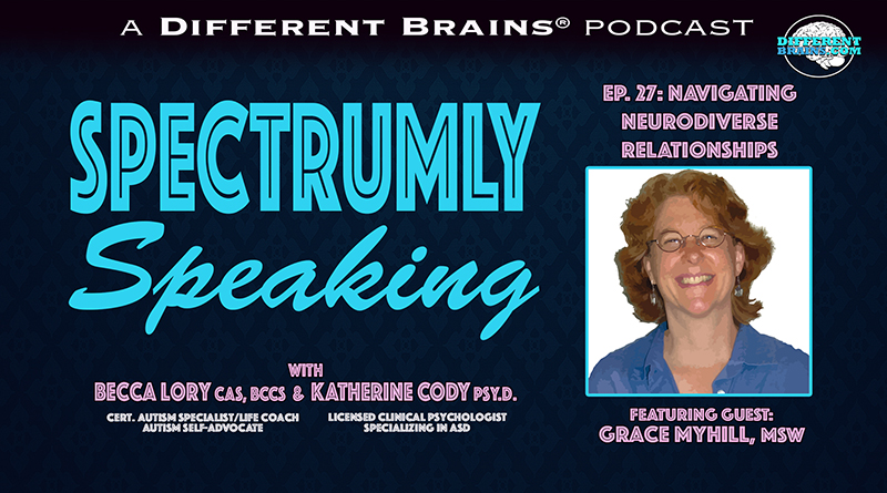 Episode 27 - Navigating Neurodiverse Relationships, With Grace Myhill, MSW | Spectrumly Speaking Ep. 27