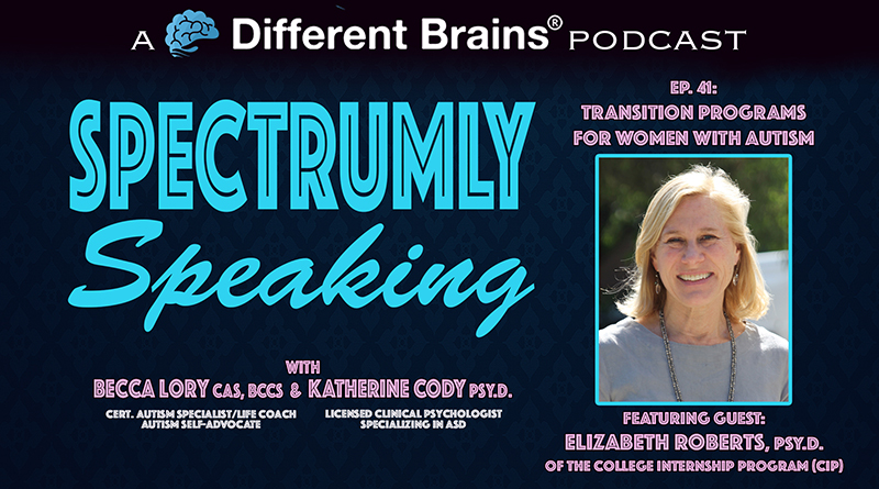 Transition Programs For Women With Autism, With Elizabeth Roberts, PsyD Of CIP | Spectrumly Speaking Ep. 41