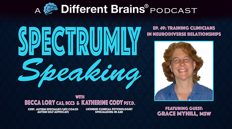 Training Clinicians In Neurodiverse Relationships, W/ Grace Myhill, MSW | Spectrumly Speaking Ep. 49