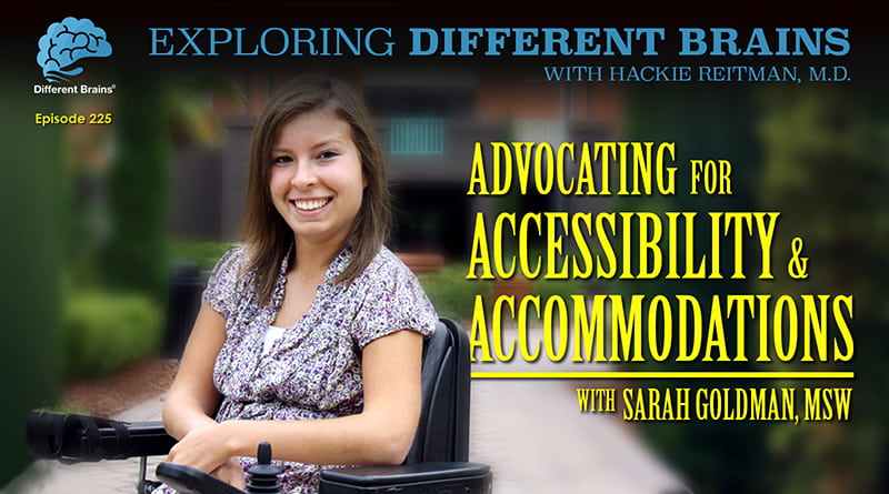 Advocating For Accessibility & Accommodations, With Sarah Goldman | EDB 225