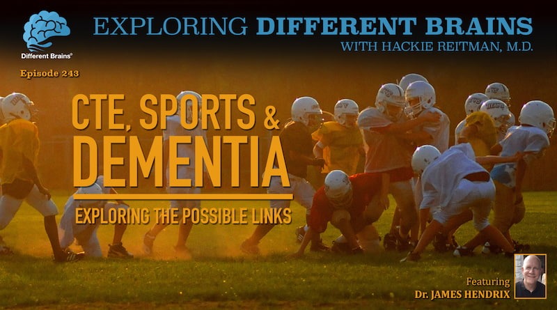 Cover Image - CTE, Sports & Dementia, With LuMind IDSC’s Dr James Hendrix | EDB 243