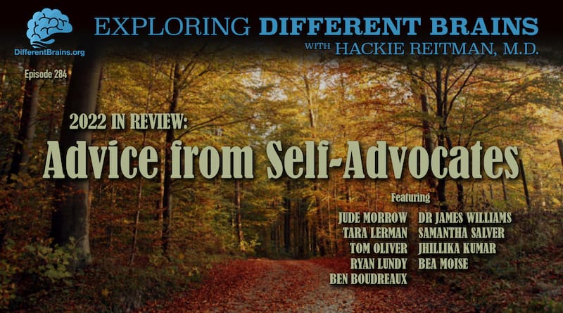Cover Image - 2022 In Review: Advice From Self-Advocates, Featuring Jude Morrow, Be A Moise, Tom Oliver, Jhillika Kumar & More | EDB 284