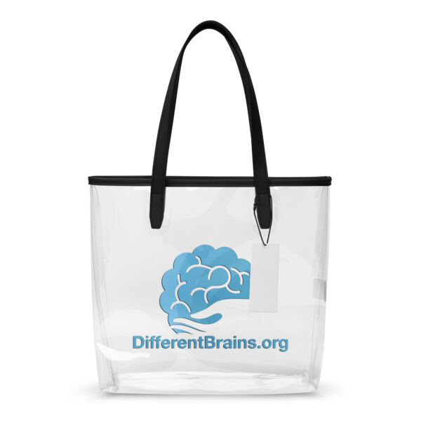 Clear tote bag