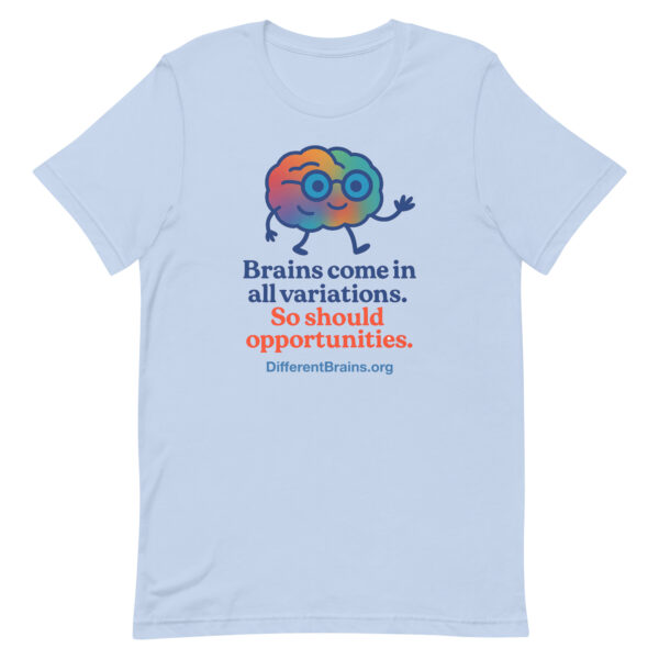 Variations Unisex t-shirt with website - Image 7