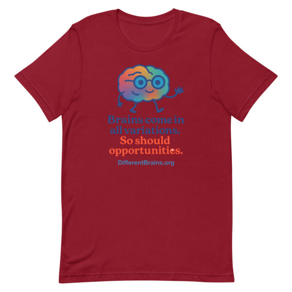 Variations Unisex t-shirt with website - Image 13