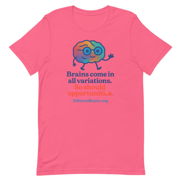Variations Unisex t-shirt with website - Image 80