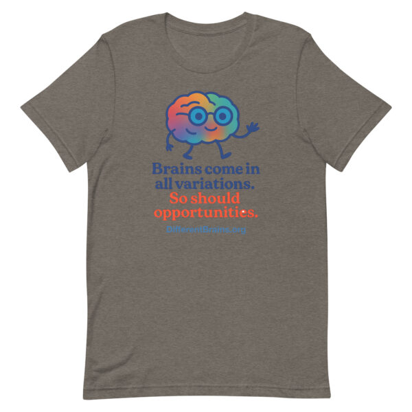Variations Unisex t-shirt with website - Image 92