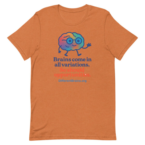 Variations Unisex t-shirt with website - Image 93