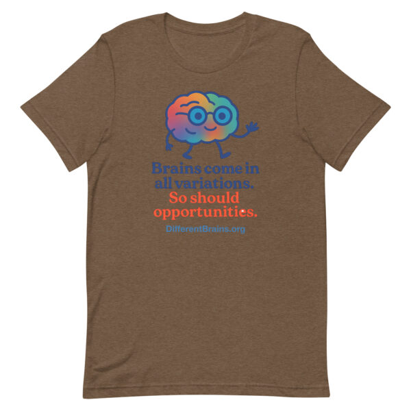 Variations Unisex t-shirt with website - Image 96