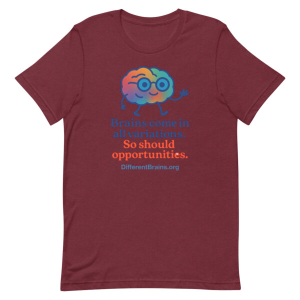 Variations Unisex t-shirt with website - Image 21