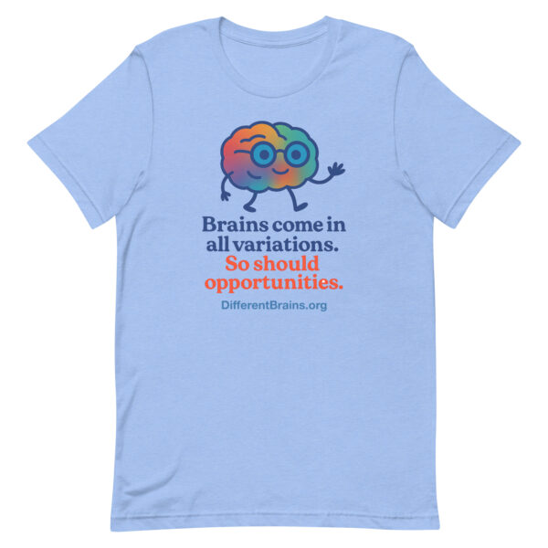 Variations Unisex t-shirt with website - Image 99
