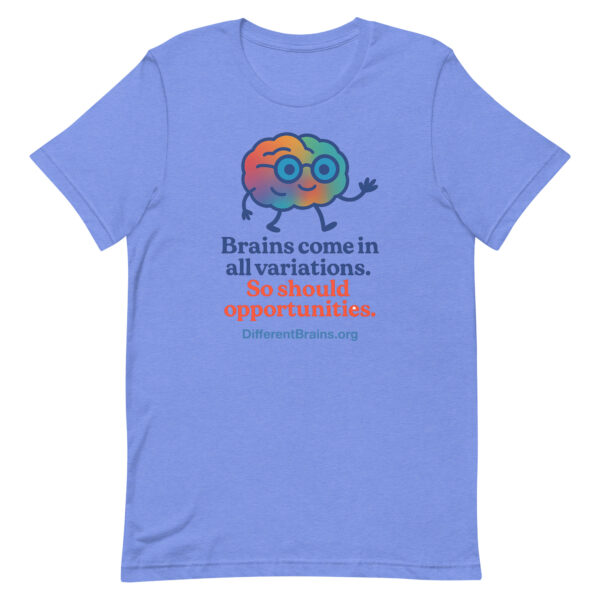 Variations Unisex t-shirt with website - Image 82