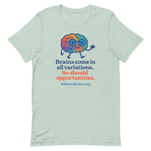 Variations Unisex t-shirt with website - Image 24