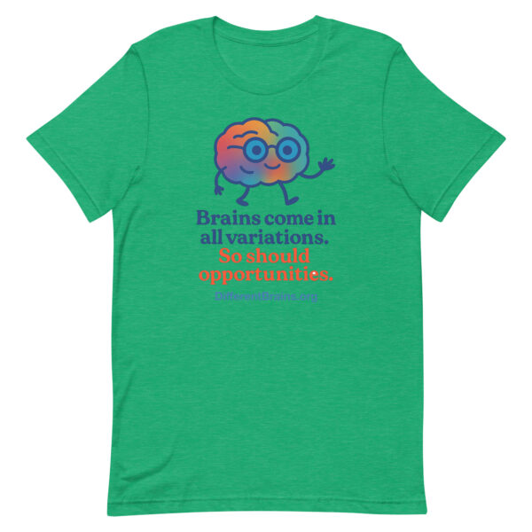 Variations Unisex t-shirt with website - Image 26