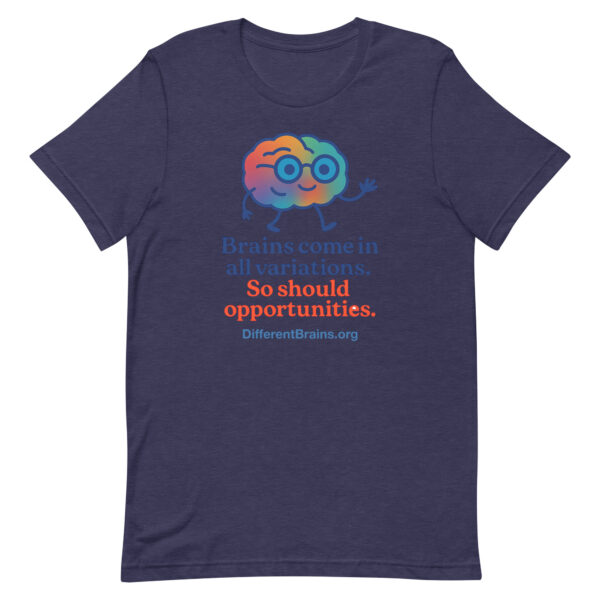 Variations Unisex t-shirt with website - Image 28