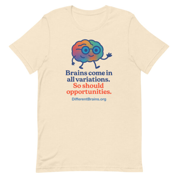 Variations Unisex t-shirt with website - Image 94