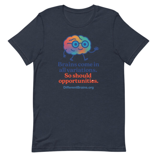 Variations Unisex t-shirt with website - Image 30