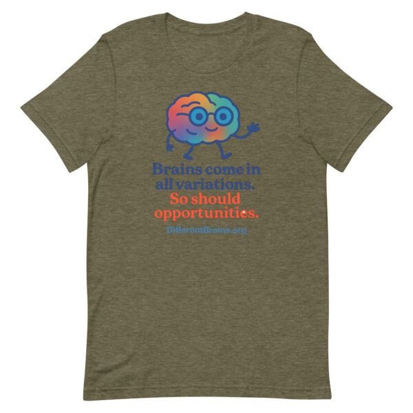 Variations Unisex t-shirt with website - Image 77