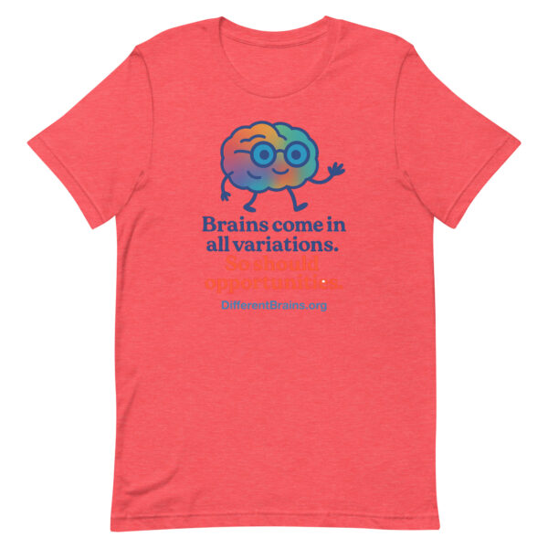 Variations Unisex t-shirt with website - Image 76