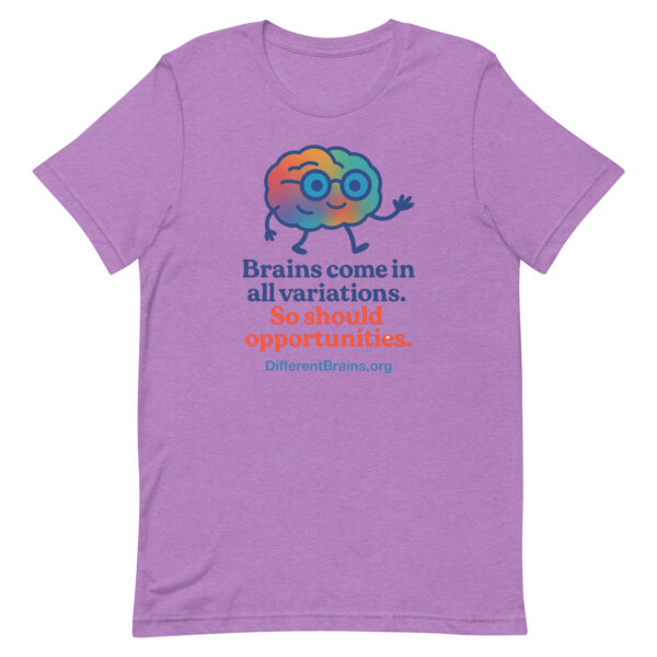 Variations Unisex t-shirt with website - Image 84