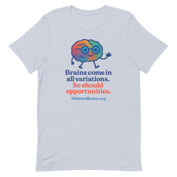 Variations Unisex t-shirt with website - Image 47