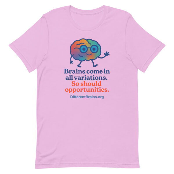 Variations Unisex t-shirt with website - Image 48