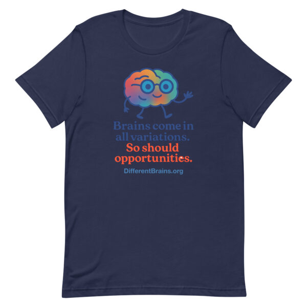 Variations Unisex t-shirt with website - Image 54