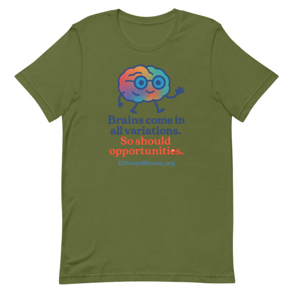 Variations Unisex t-shirt with website - Image 56