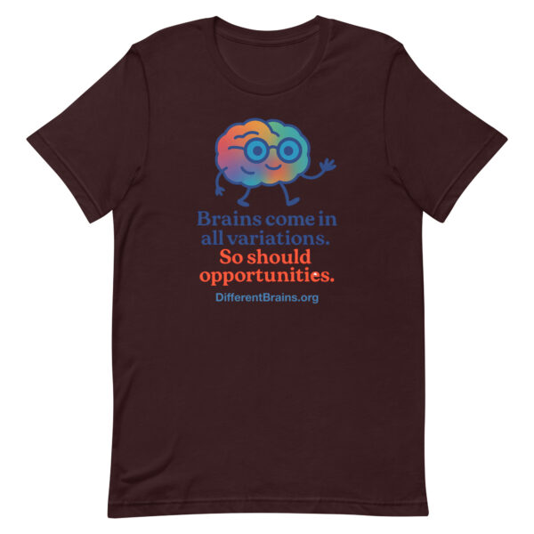 Variations Unisex t-shirt with website - Image 58