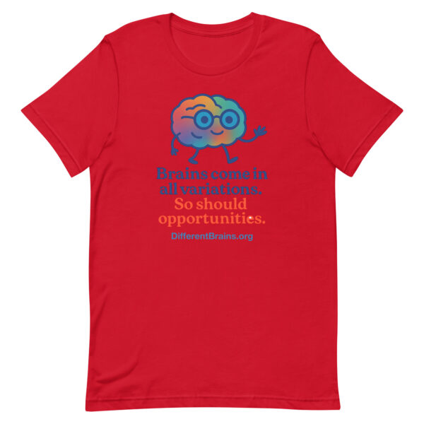 Variations Unisex t-shirt with website - Image 63
