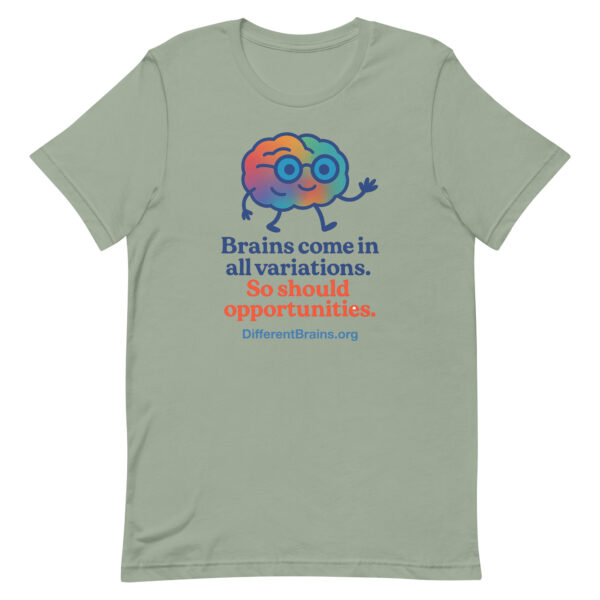 Variations Unisex t-shirt with website - Image 90