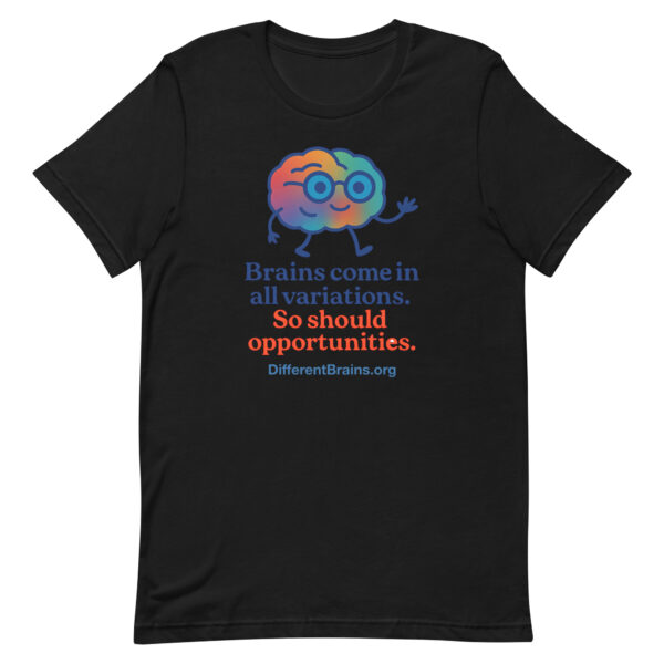 Variations Unisex t-shirt with website - Image 86