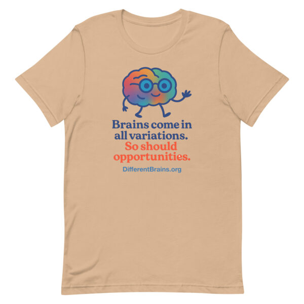 Variations Unisex t-shirt with website - Image 69