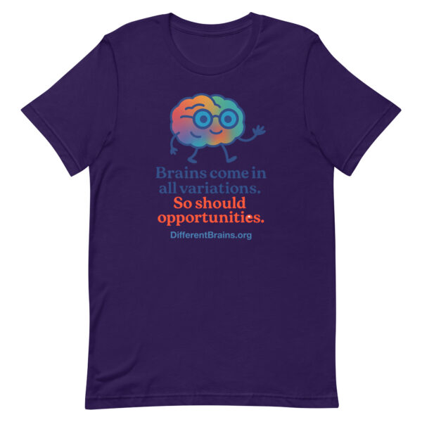 Variations Unisex t-shirt with website - Image 79