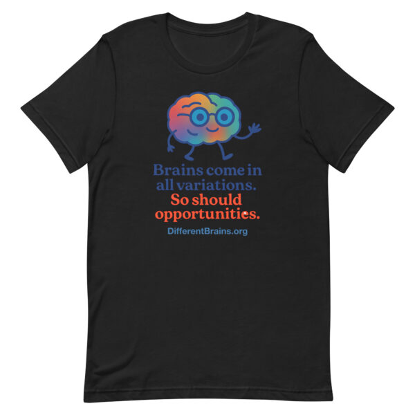 Variations Unisex t-shirt with website - Image 83