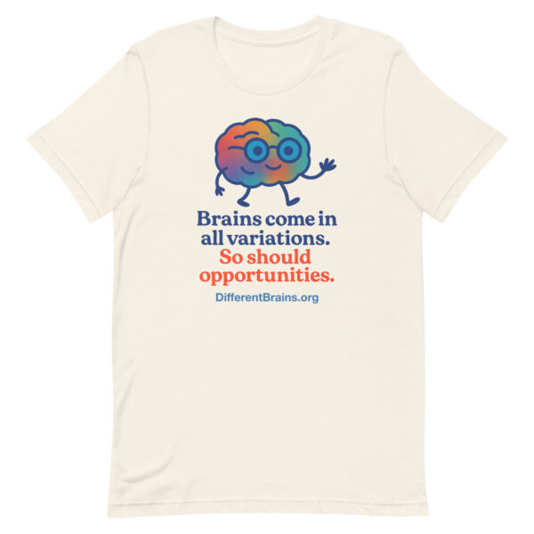 Variations Unisex t-shirt with website - Image 72