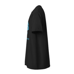 Blue Logo Unisex garment-dyed heavyweight t-shirt